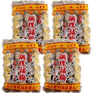 海山 本中白 調理話梅 生津止渴, 500g, 4包