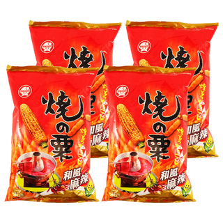 嗄嗄叫 燒之粟 麻辣, 90g, 4包