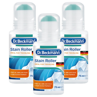 Dr.Beckmann 貝克曼博士 潔淨去漬滾珠 75ml 便攜系列 適用於油污/醬汁/紅酒漬/草漬/化妝品等污漬, 3瓶
