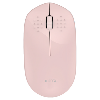 Kinyo 2.4GHz 無線靜音滑鼠, GKM-913, 粉色