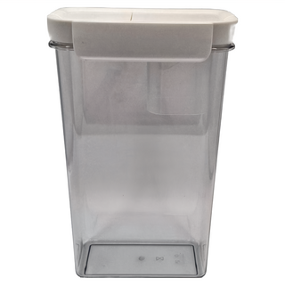 懶角落 帶出料口雜糧收納盒 2300ml, 1個, 透明