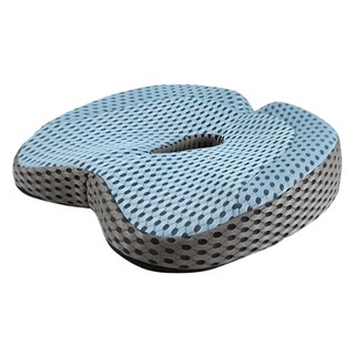 HONDONI 新款6D全包裹式美臀坐墊 記憶坐墊 痔瘡坐墊 減壓坐墊 舒壓坐墊, 海水藍