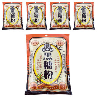 老中醫 黑糖粉 絕不含防腐劑、人工香料, 400g, 5包
