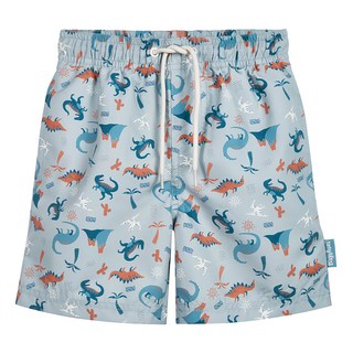 Playshoes 抗UV防曬速乾男童海灘褲-滿版恐龍, 86/92, 1入