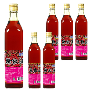 飛馬 辣椒油 油質純 辣椒香味濃 辣味適中, 450g, 6瓶