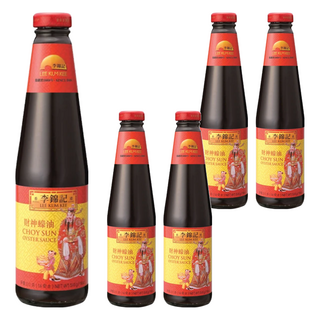 李錦記 財神蠔油 不加防腐劑, 510g, 5瓶