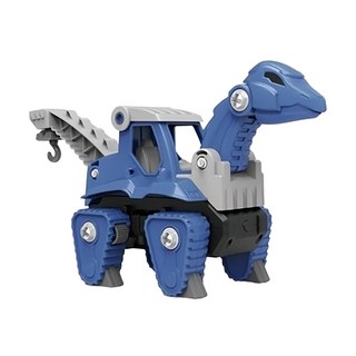 NEW WIS 小牛津 腕龍組裝工程車 益智玩具 3歲以上, 1個