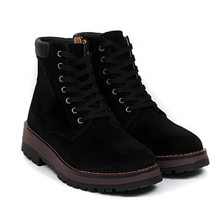拉布德 男士舒適日常麂皮工裝靴 7公分