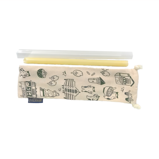 HYPASS 海帕斯 GAGA STRAW 卡卡環保吸管 吸管收納套組 可拆式設計 免刷具 食品級PP 台灣製造, 1個, 1組
