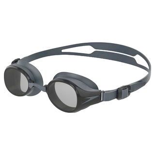 Speedo 成人度數泳鏡 Hydropure 度數-6.0, 黑色 + 灰色, 不適用, 1個