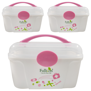 Fullicon 護立康 經典醫藥箱 18cm x 13cm x 13.6cm, 3個