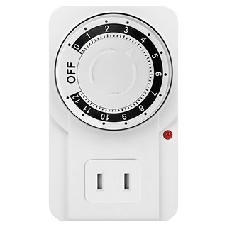 AHOYE 12小時定時插座 款式隨機 居家節能定時器, 1個, 10cm