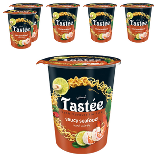 Tastee 海鮮味杯麵 65g, 6入