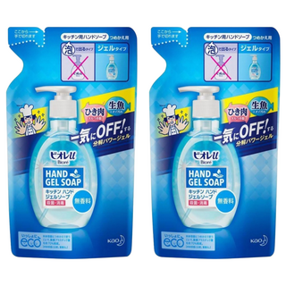 Biore 蜜妮 廚房用抗菌洗手凝露補充包 無香型, 200ml, 2包