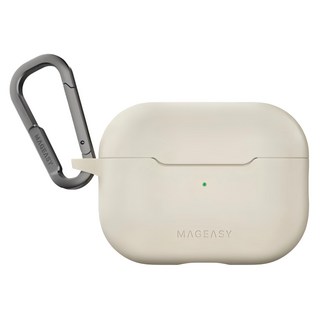 MagEasy Skin 耳機保護殼 星光白 輕巧便攜 防刮耐磨, Airpods Pro 2 / 1, 1個