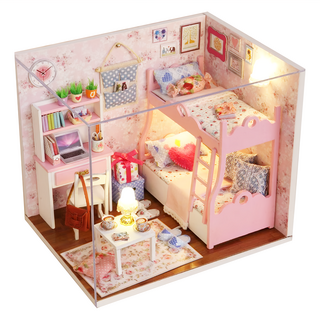 CUTE ROOM 智趣屋 DIY手作袖珍屋 附防塵罩, 花樣年華, 1個