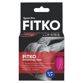 FITKO 飛客 肌力貼 運動型升級款 5cm x 5m, 1捲, 1盒