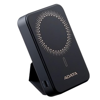 威剛R100黑 磁吸威剛 磁吸式快充10000mAh行動電源, R100, 黑色, 1個