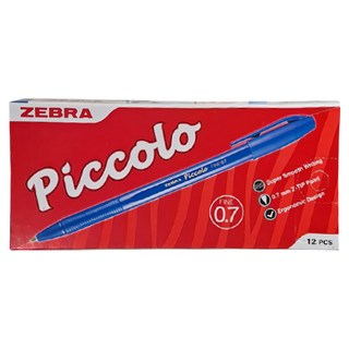ZEBRA 斑馬牌 原子筆 12支, 藍色, 1盒