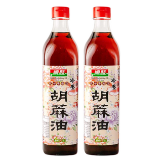 順發油品 冷壓胡麻油, 520ml, 2瓶