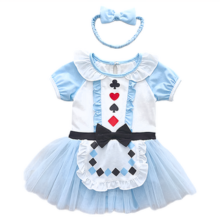 Kori Deer 可莉鹿 女嬰款萬聖節變裝連身衣 附髮帶