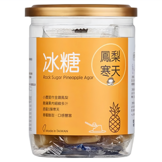 Medolly 蜜思朵 冰糖鳳梨寒天, 小農契作金鑽鳳梨, 飽滿果肉細緻多汁, 搭配Q彈寒天, 春蜜酸甜口感豐富, 204g, 1罐