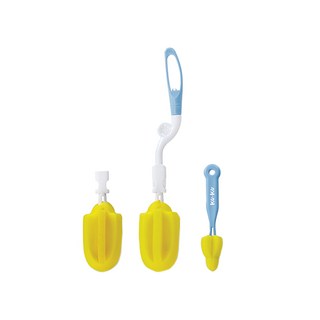 KU.KU Duckbill 酷咕鴨 好替換奶瓶刷組, 360°旋轉奶瓶刷, 奶嘴刷, 1組