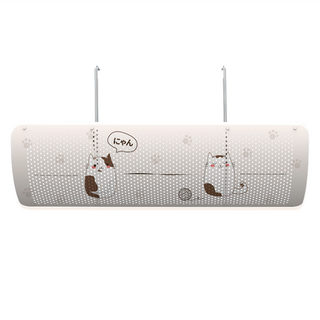 UTOOKII 掛式防直吹冷氣引流擋風板 90cm x 27cm, 1個