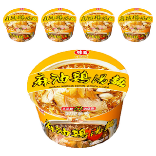 味王 麻油雞湯麵 85g, 5入