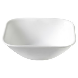 Corelle Brands 康寧餐具 純白 方型小碗 10oz, 1個, 白色