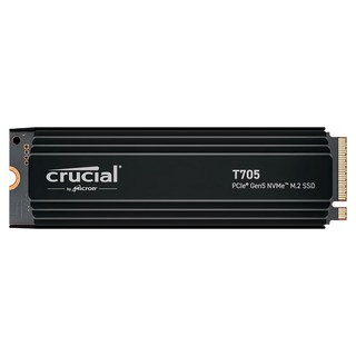 Micron 美光 crucial Gen5 SSD + 散熱器, T705, 1TB