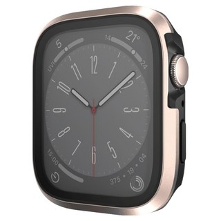 SwitchEasy 魚骨牌 Modern Hybrid 9H 鋼化玻璃鋁合金保護殼, 粉色, 1個