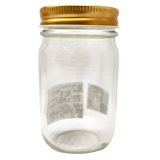 ADERIA GLASS 石塚硝子 金蓋收納罐, 140ml, 1個