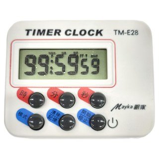 Mayka 明家 TM-E28 可關螢幕省電電子計時器, 1個