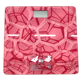TANITA 塔尼達 體重計，簡約時尚，快速開機，強化玻璃, HD-380, 粉紅色, 1個