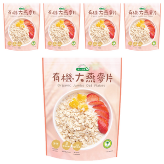 統一生機 有機大燕麥片, 400g, 5包