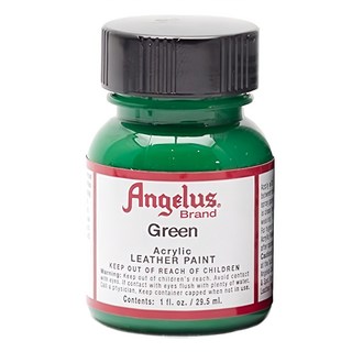 美國 Angelus 水性皮革顏料 720-01-050 050 綠色 GREEN, 29.5ml