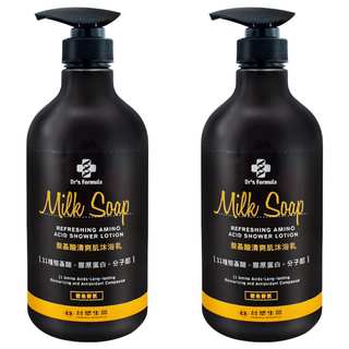 台塑生醫 Dr's Formula 胺基酸清爽肌沐浴乳 雪皂香氛, 800g, 2瓶
