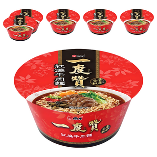 維力 一度贊 紅燒牛肉麵, 6入
