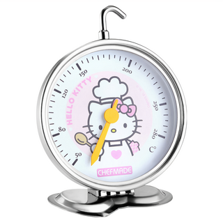 CHEFMADE 學廚 HELLO KITTY 烤箱溫度計 KT7055 可愛造型精準測溫, 1個