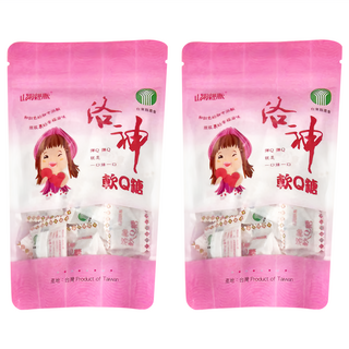 山海經脈 洛神軟Q糖，一口接一口，彈Q彈Q, 200g, 1組