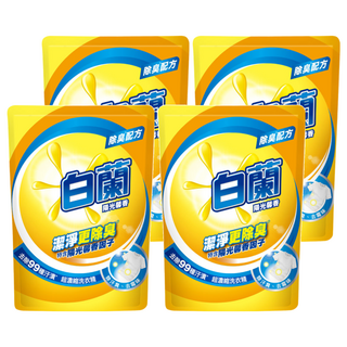 白蘭 超濃縮洗衣精補充包 陽光馨香, 1.6kg, 4包