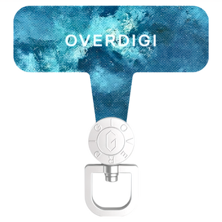 OVERDIGI 360度旋轉掛繩墊片-星B02 (丹寧), 手機殼搭配掛繩使用, 1個