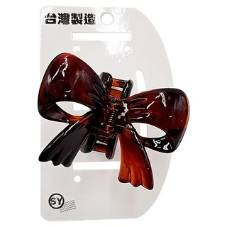 sy造型怪手夾蝴蝶-焦糖-1入