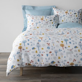 HOLA 和樂家居 奇遇森林 天絲防蟎抗菌床包