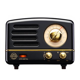 MUZEN 經典復刻藍牙音響收音機 MUZEN OTR Metal 英倫黑