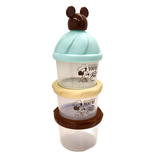 米奇奶粉分裝盒 Set, 日本產, 80ml x 3, 1組