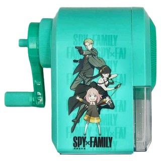 間諜家家酒大小通吃可調式削筆機2, 綠色, 1個