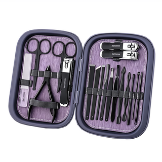 SC優選 美容修甲全套護理禮盒 - 暗紫色, 1組