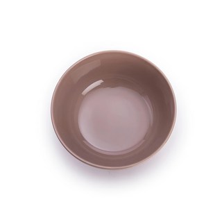 hoi 好好生活 醇色浮雕8寸湯碗 磚紅色, 1入